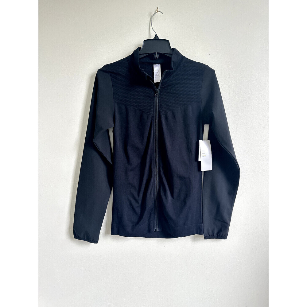NEW Z by Zella women's Hybrid Jacket nylon Women seamless in Black - Size XS